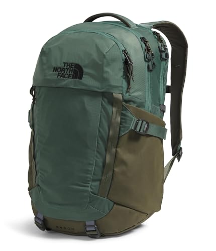 The North Face Recon Everyday Laptop Backpack - Daypack, Water Repellent, Laptop Sleeve, 2 Water Bottle Pockets, Duck Green/New Taupe Green, One Size - color: Duck Green/New Taupe Green, size: 30L