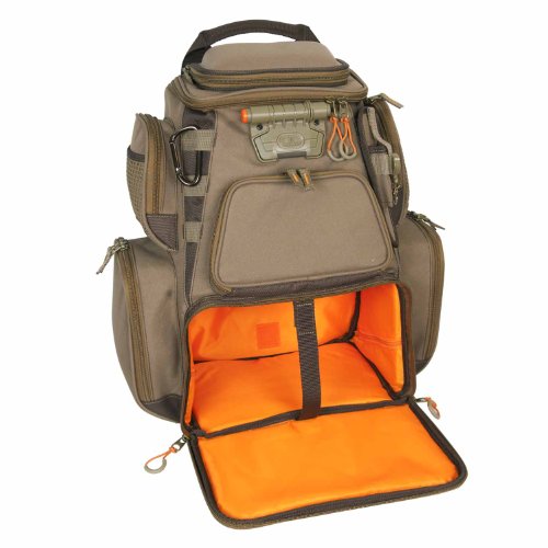 Custom Leathercraft Wild River CLC WT3505 Tackle Tek Mission Lighted Convertible Tackle Bag with Four PT3500 Trays, Small