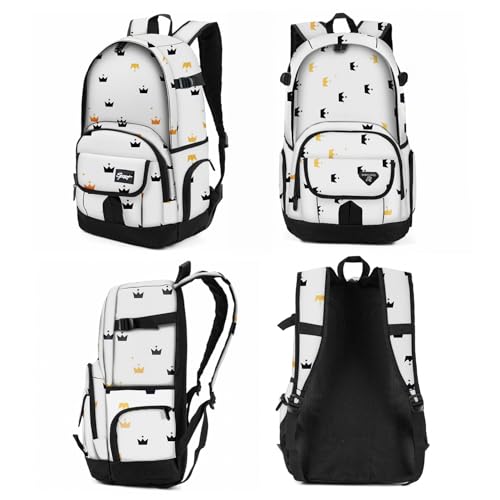 rickyh style School Backpack Travel Bag for Men & Women Lightweight College Back Pack with Laptop Compartmen - color: 04hbg