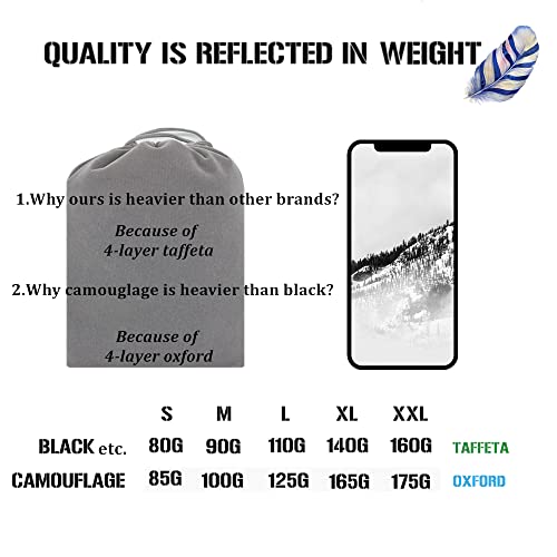 Joy Walker Waterproof Backpack Rain Cover, 12000mm Ultra-Waterproof, Upgraded Ultra-Strong Multilayers, Antislip Buckle Strap - color: Blue, size: Large (for 40-50L backpack)