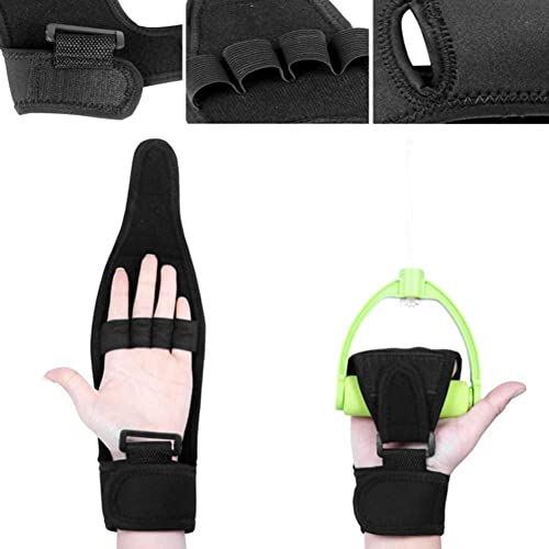 ALisasin Finger Rehabilitation Train Auxiliary Gloves Splint Finger Recovery Grip Impairment Fitness equipment grip Hand Wrist Support (Breathable)