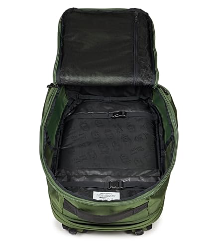 JanSport Venture Pack – Travel Pack With Large Main Compartment with Compression Straps, Dual Water Bottle Pockets, Padded Hip Belt & Luggage Trolley Pass-Through, Cargo Green - color: Cargo Green, style: Venture Pack