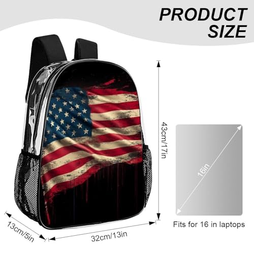 Backpack Polyester Multipurpose Anti-Theft American Flag Art Shoulder Bag Big Capacity Gym Outdoor Hiking Backpack With Padded Straps - color: Pattern 202