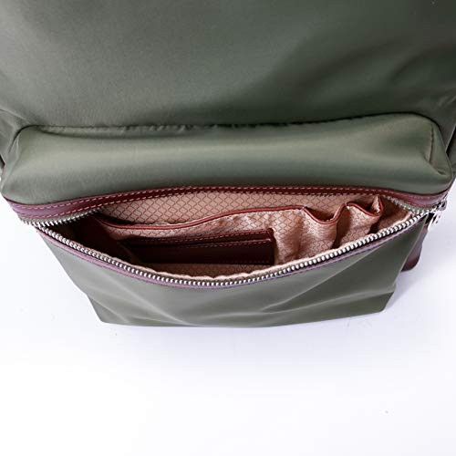 McKlein Parker, 15" Backpack Laptop Briefcase, Laptop & Tablet, Travel Business Backpack & Cross-Body, Dual Compartment Laptop/Computer & Tablet Backpack Bag Case - color: Green