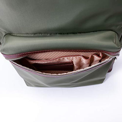 McKlein Parker, 15" Backpack Laptop Briefcase, Laptop & Tablet, Travel Business Backpack & Cross-Body, Dual Compartment Laptop/Computer & Tablet Backpack Bag Case - color: Green