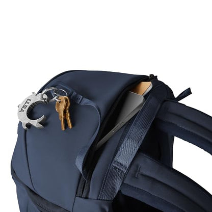 YETI Ranchero Backpack 18L, All-Day Utility Pack, Structured and Durable, Classic Navy - color: Classic Navy, size: 18L
