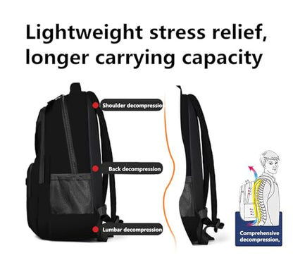 Casual Lightweight Backpack 15" Laptop Backpack school bag-213hei | School Bookbag, Travel Bag,for Boys & Girls,Travel Backpack - color: 213hei