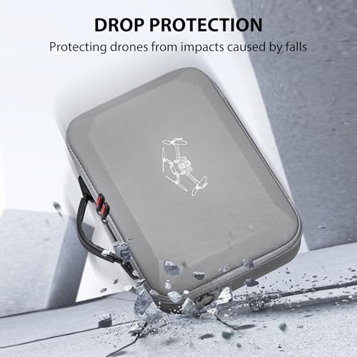 STARTRC Carrying Case for DJI Mini 4 Pro Accessories,Portable Travel Bag for DJI Mini 4 Pro Fly More Combo(DJI RC 2 Controller)-Drone Shoulder Bag GDFDE-1129670-FBM