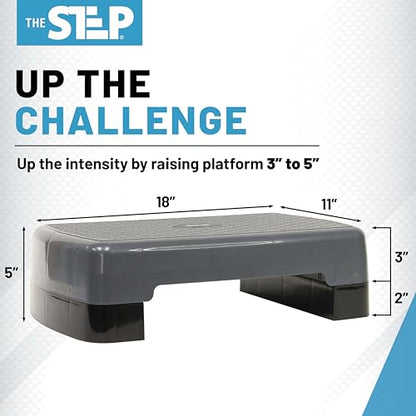 The Step Aerobic Platforms for Home Workout Steppers for Exercise - style: Mini