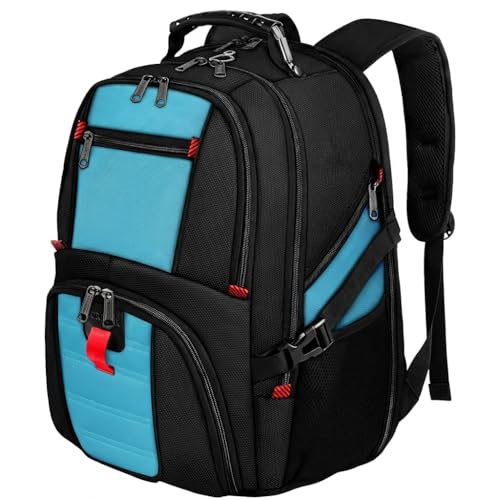 YOREPEK Large Backpack for Men, Extra Large Laptop Backpacks for Men Women, Water Resistant Travel Backpack Airline Approved Business Work Bag Fits 18.4 Inch Computer, Black - color: Blue, size: 18.4 Inch