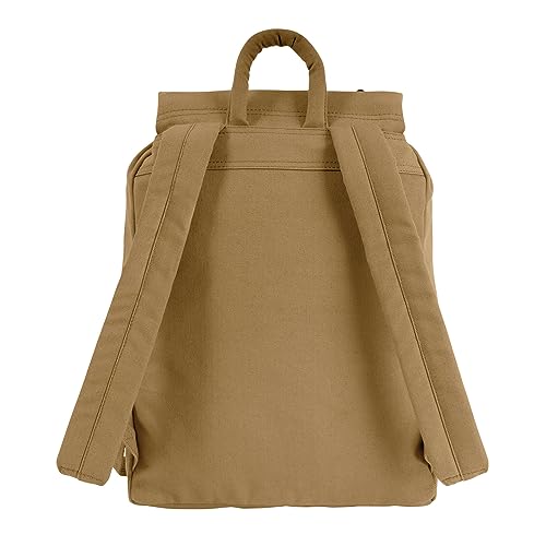 Rothco Canvas Daypack – Heavy-Duty Cotton Canvas Backpack for Hiking, Camping, Traveling, and Daily Use – 34L Capacity - color: Coyote Brown