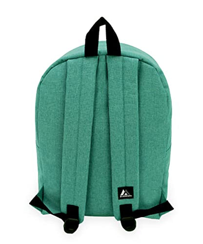 Everest 1045DM Denim Basic Backpack, Ocean Green, One Size - color: Ocean Green
