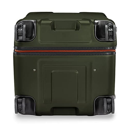 Briggs & Riley 32 Inch Extra Large Trunk Checked Luggage - Maximum Capacity Hard Shell Heavy Duty Travel Suitcase with 360-Degree Spinner Wheels - TSA Lock - Torq Collection - Hunter Green - color: Hunter, size: 32"
