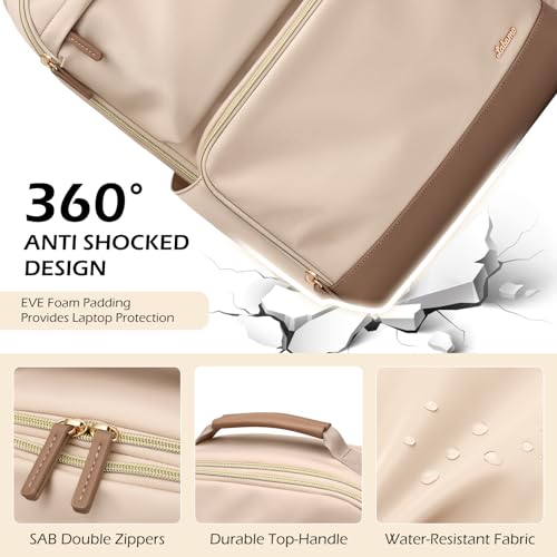 Laptop Backpack for Women Men 16 Inch Laptop Bookbag Waterproof Bags Computer Adult Backpacks Business Daily Purse Bag with Laptop Compartment