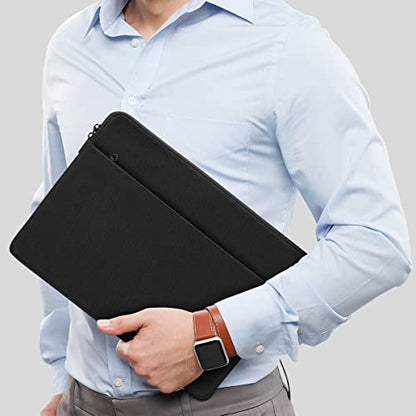 NIDOO Laptop Sleeve 14 inch Protective Case Computer Bag for Lenovo IdeaPad S540 / ThinkPad P40 Yoga X1 Carbon T495 / Acer Spin 514/15" Surface 3 4 / Dell Latitude 15 14 / HP Elitebook ASUS, Black - color: Black, size: 14 Inch