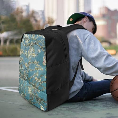 Basketball Backpack With Separate Ball Compartment And Shoes Fit Basketball Volleyball Football - color: Almond Blossom Green