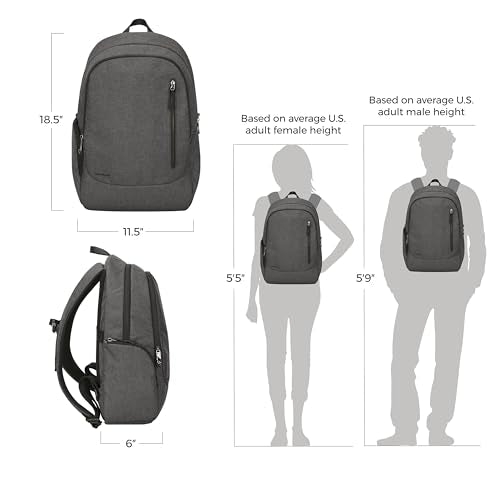 Travelon Anti Theft Urban Backpack - color: Slate