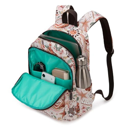 Montana West Backpack for Women Western Travel Backpack Purse Casual Daypack for Laptop College - color: Aztec Cactus