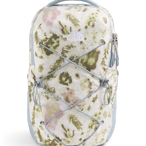 The North Face Women's Jester Everyday Laptop Backpack - Commuter Travel Bag, Laptop Sleeve, Water-Repellent, Desert Stone Floral Dye Print/Frost Grey, One Size - color: Desert Stone Floral Dye Print/Frost Grey