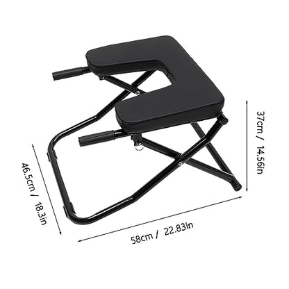 Yoga Headstand Bench, Headstand Chair Bench Stand Inversion Stool Fitness Inversion Exercise Tool, Multi-Functional Foldable Strength Training Inversion Equipment for Relaxation and Strength