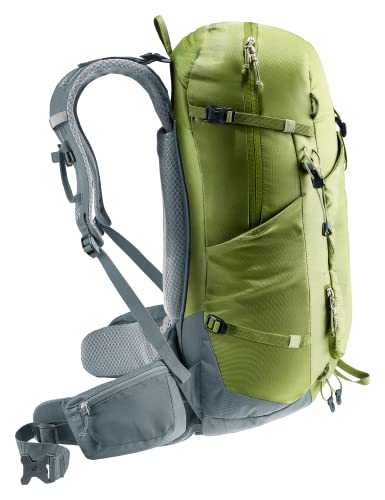 Deuter Trail Pro 33L Backpack I Day Pack for Hiking, Multi-Day Tours & Trekking - Meadow-Graphite - color: Meadow-graphite