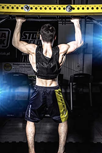DBX BUSHIDO SPORT Weighted Jacket from 1 kg to 10 kg - Weighted Vest for Strength Training - Weight Vest Made of Durable Cordura Material