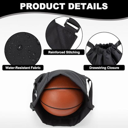 HOLYLUCK Men & Women Outdoor Sport Gym Sack Waterproof Drawstring Backpack Bag (Standard with width webbing, Black-1) - color: Black-1, style: Standard With Width Webbing