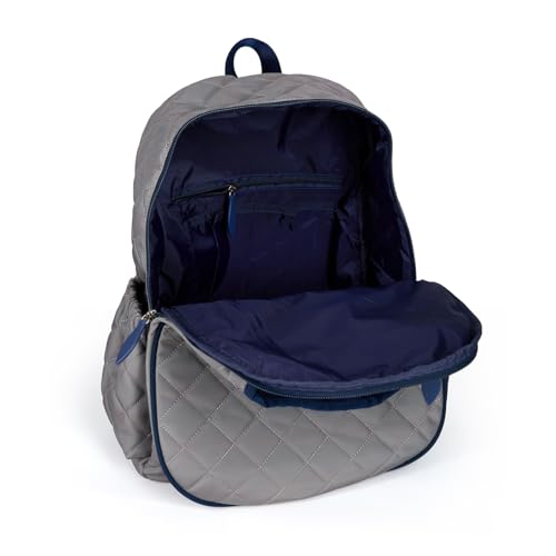 Ame & Lulu Game On Tennis Backpack - Contains Padded & Adjustable Straps - Two Exterior Water Bottle Pockets - color: Windsor