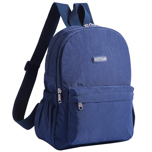 AOTIAN Lightweight Small Hiking Backpack for Women - Durable Water-Resistant Daypack for Travel, Camping & Outdoor Adventures - color: Blue-small