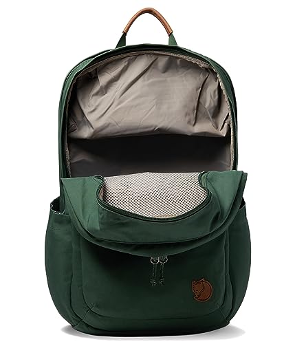 Fjällräven Raven 28 Backpack - Multi-Pocket Organization, Padded Support, Durable Fabric - Commuting, Travel, Deep Patina - color: Deep Patina