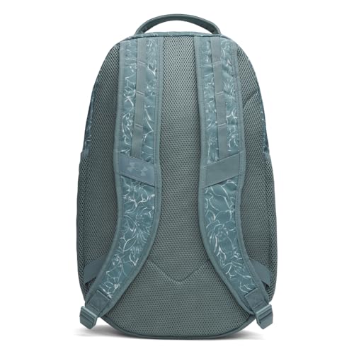 Under Armour Unisex Hustle 6.0 Backpack, (587) Jasper Blue/Jasper Blue/Serpentine, One Size Fits Most - color: (587) Jasper Blue / Jasper Blue / Serpentine, size: One Size