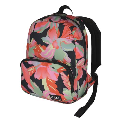 Roxy Women's Always Core Backpack | Travel | Everyday Carry | Beach | Polyester | 8L Capacity - Anthracite The Moves Floral - color: Anthracite the Moves Floral