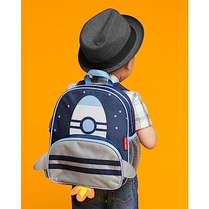 Skip Hop Sparks Kid's Backpack, Kindergarten Ages 3-4, Rocket - color: Rocket, style: Little Kid Backpack
