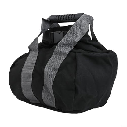 Adjustable Sandbag with Handle for Fitness and Home Training, Kettlebell Alternative Weight Training Bag in Long Lasting Canvas, Strength and Yoga Workout Equipment