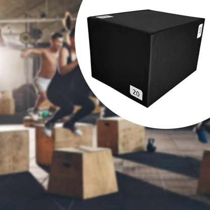 3 in 1 Plyometric Jump Box High Density 20" 30" Jump Training Equipment Physical Training