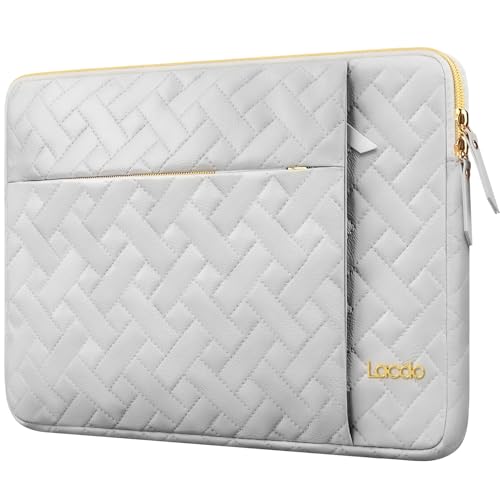 Lacdo 14 Inch Laptop Sleeve Case for HP Lenovo Dell ASUS Acer Chromebook 14 / HP Stream 14 / Dell Inspiron 14 / Lenovo IdeaPad 14 / Acer Spin/ASUS ZenBook Computer Bag Water-Resistant, Space Gray - color: Space Gray, size: 14 Inch