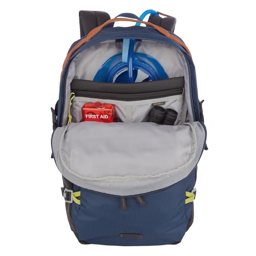 Eddie Bauer 28L Nomad Daypack, Hydration and Laptop Compatible, Sienna - color: Dusted Indigo, size: 28L