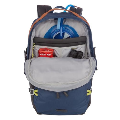 Eddie Bauer 28L Nomad Daypack, Hydration and Laptop Compatible, Sienna - color: Dusted Indigo, size: 28L
