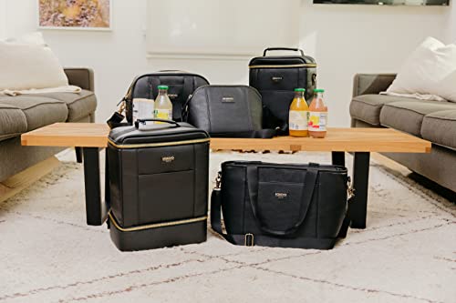 Igloo Premium Soft Sided Coolers | Luxe & South Coast Series | Insulated Cooler Bags - color: 26-Can Backpack LX