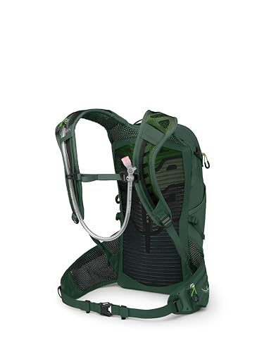 Osprey Raptor 14L Men's Mountain Biking Backpack with Hydraulics Reservoir - color: Tundra Green, style: 14l