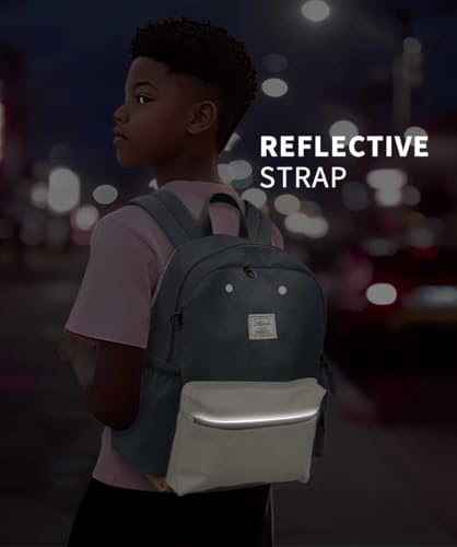 Kids Backpack for Boys: Boys Backpack 6-10 - Kindergarten Elementary School Bookbag for Boy - color: Eggplant White, style: Ages 6-10 (15" H Fit A4 Folder)