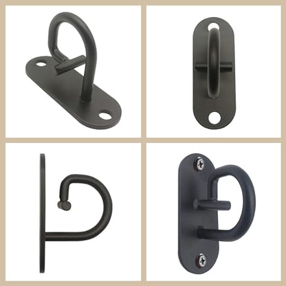 3 PCS Resistance Band Wall Anchor,Resistance Band Wall Anchor,Space Saving Wall Mount Workout Anchors for Home Gym Workouts，Body Weight Straps, Suspension Training, Exercise,Stretching,Yoga