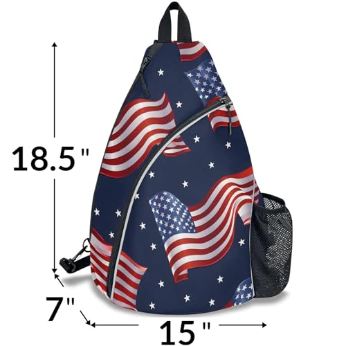 Pickleball Bag for Women Men Adjustable Crossbody Sling Backpack Hold Pickleball Paddle Water Bottle - color: Multicolor 9