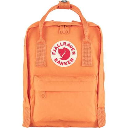 Fjällräven Kanken Mini Backpack - Compact Everyday Carry, Durable Vinylon Fabric - Travel - color: Sunstone Orange