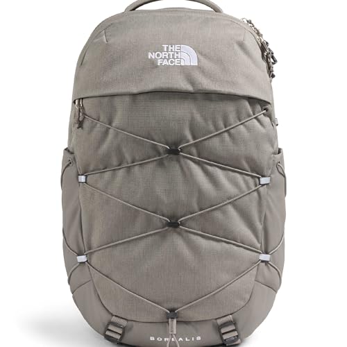 The North Face Women's Borealis Commuter Laptop Backpack - Everyday Travel Bag, Laptop Sleeve, Reflective Details, Stone Slab Light Heather/Stone Slab, One Size - color: Stone Slab Light Heather/Stone Slab