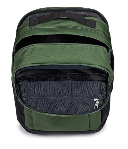 JanSport Inbound Pack – Large Main Compartment, Dual Water Bottle Pockets, and Dedicated 15-Inch Padded Laptop Pocket, Cargo Green - color: Cargo Green
