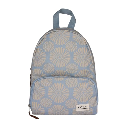 Roxy Women's Always Core Backpack | Travel | Everyday Carry | Beach | Polyester | 8L Capacity - Chambray Tropical Tile - color: Chambray Tropical Tile