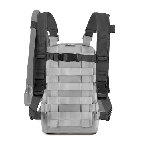 Universal Adjustable Shoulder Straps Mini Hydration Pack Backpack Carrier, Lite Tactical Backpack Replacement Straps with Sternum Strap (Black) - color: Black-shoulder Straps