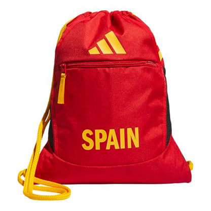 adidas Stadium Sackpack – Drawstring Backpack for Sports, Small Gym Bag, 13L - color: Spain