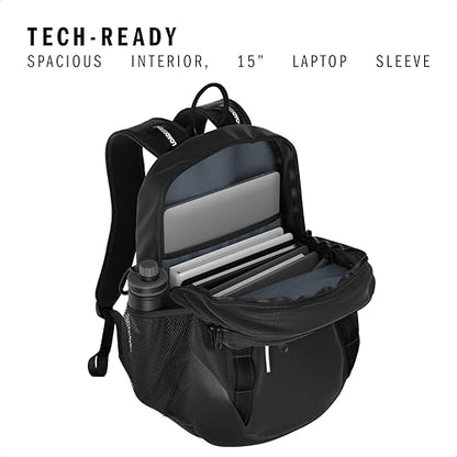 adidas Excelerator School Backpack, 33L - color: Black/White, size: One Size